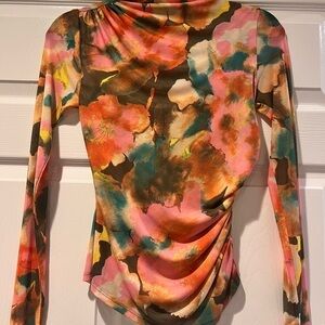 Rails Set Top and long skirt floral  Multicolor Size XXS